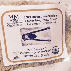 Organic Gluten-free Walnut Flour